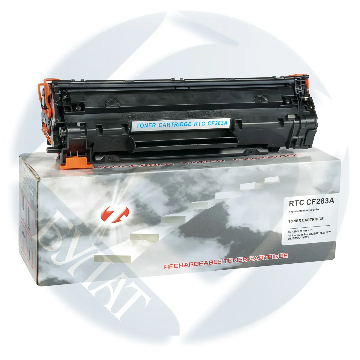 CF283A Тонер картридж HP LJ M125 M127 CF 283A (1.5k) 7Q AFHPLJM125050 M126 M128 M201 M225 | Компьютеры и офис