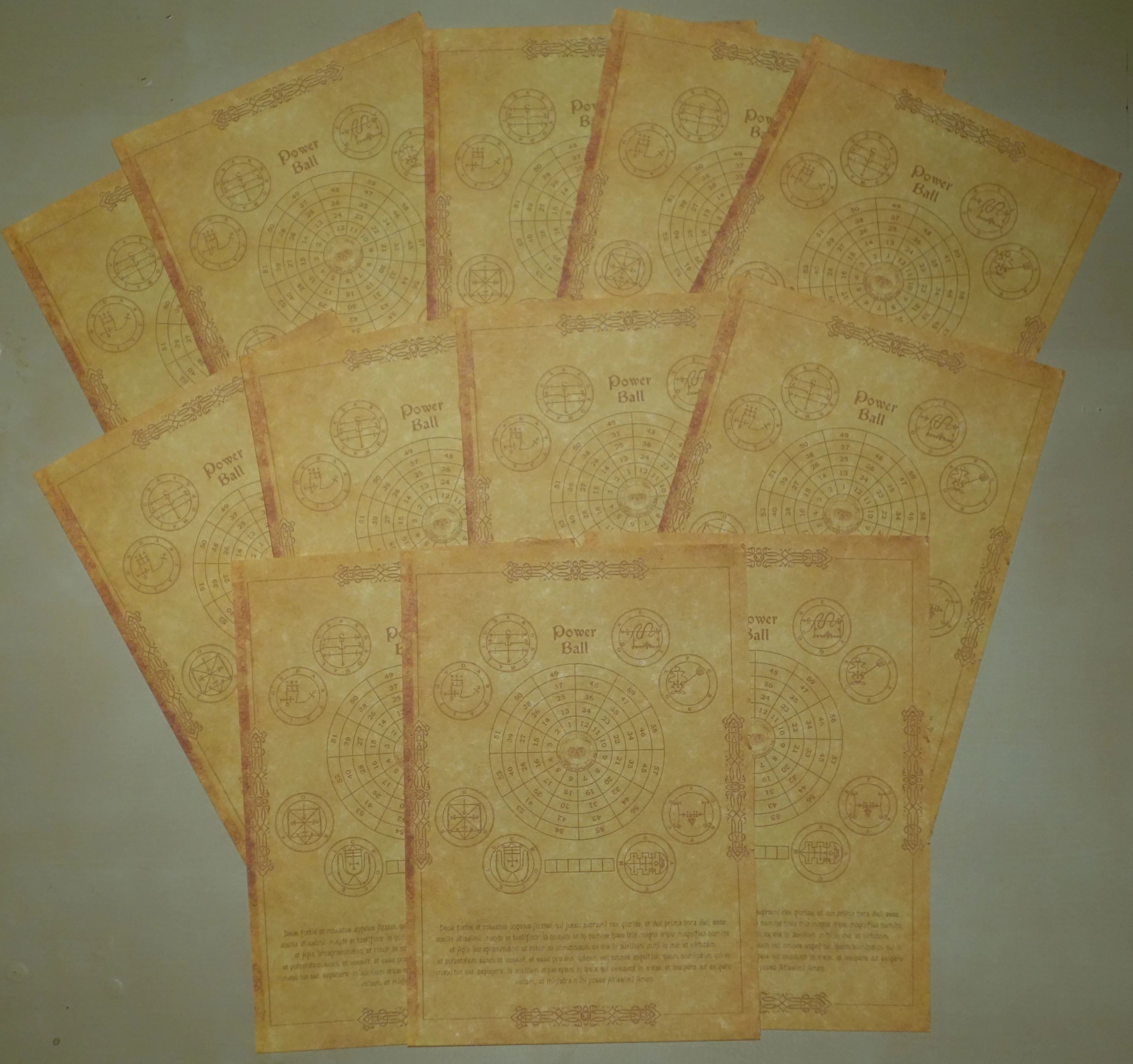 12 дюймовый лотерейный силовой шар + маятник шанс на победу для привлечения удачи