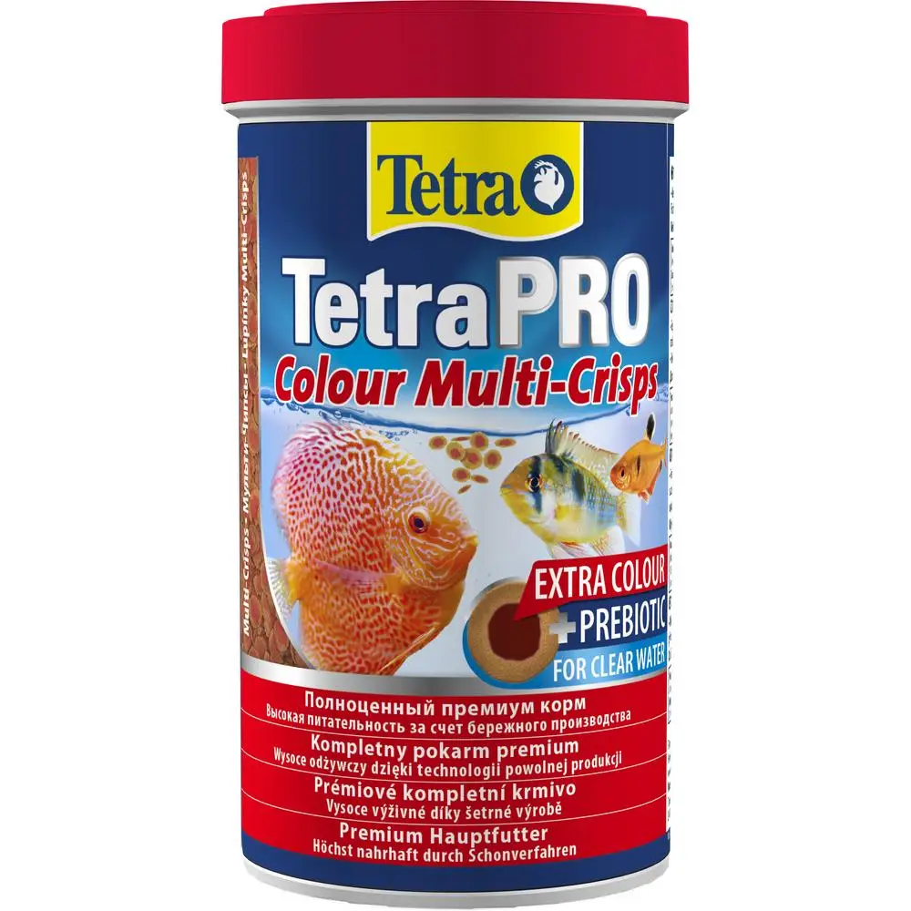 Корм Tetra TetraPRO Colour Multi-Crisps 500 мл (чипсы) для всех видов тропических рыб |
