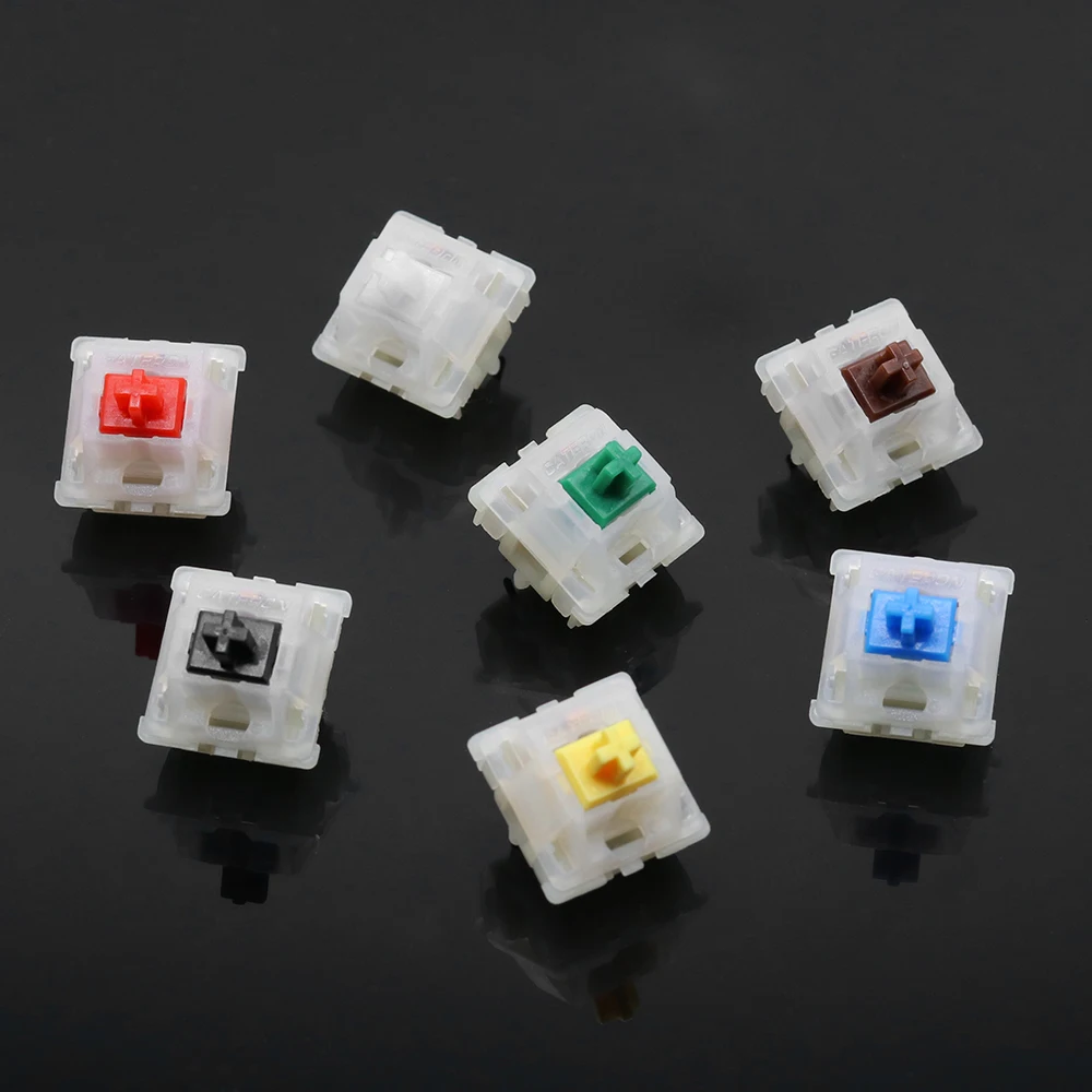 Кнопочный переключатель GATERON SMD для механической клавиатуры RGB 5-контактный