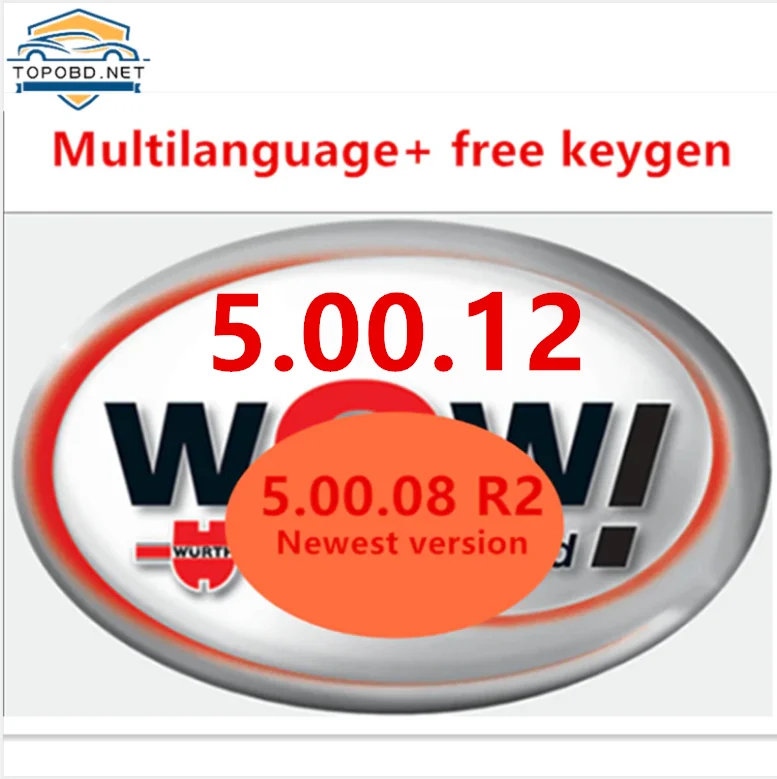 Новейший для Wurth WOW 5.00.8/ 5.00.12 многоязычный + Бесплатный генератор ключей