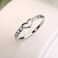 fashion jewelry%ef%bc%8clove ring jewelry womens ring hollow set crystal heart fashion jewelry proposal ring