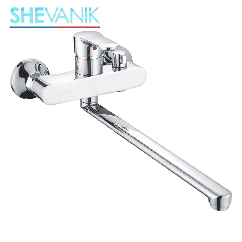 SHEVANIK Смеситель для ванны набор кран и душевая лейка латунный воды с душем в ванну