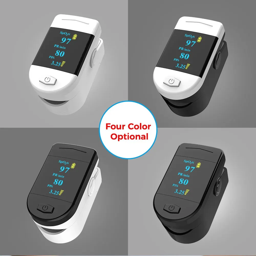 Пульсоксиметр Пальчиковый медицинский кислород в крови из пальца измеритель