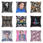 Красивая наволочка халамет для подушки, 45x45 см, домашняя декоративная наволочка для подушки, симпатичная наволочка для стула с американским актером, квадратная наволочка для подушки