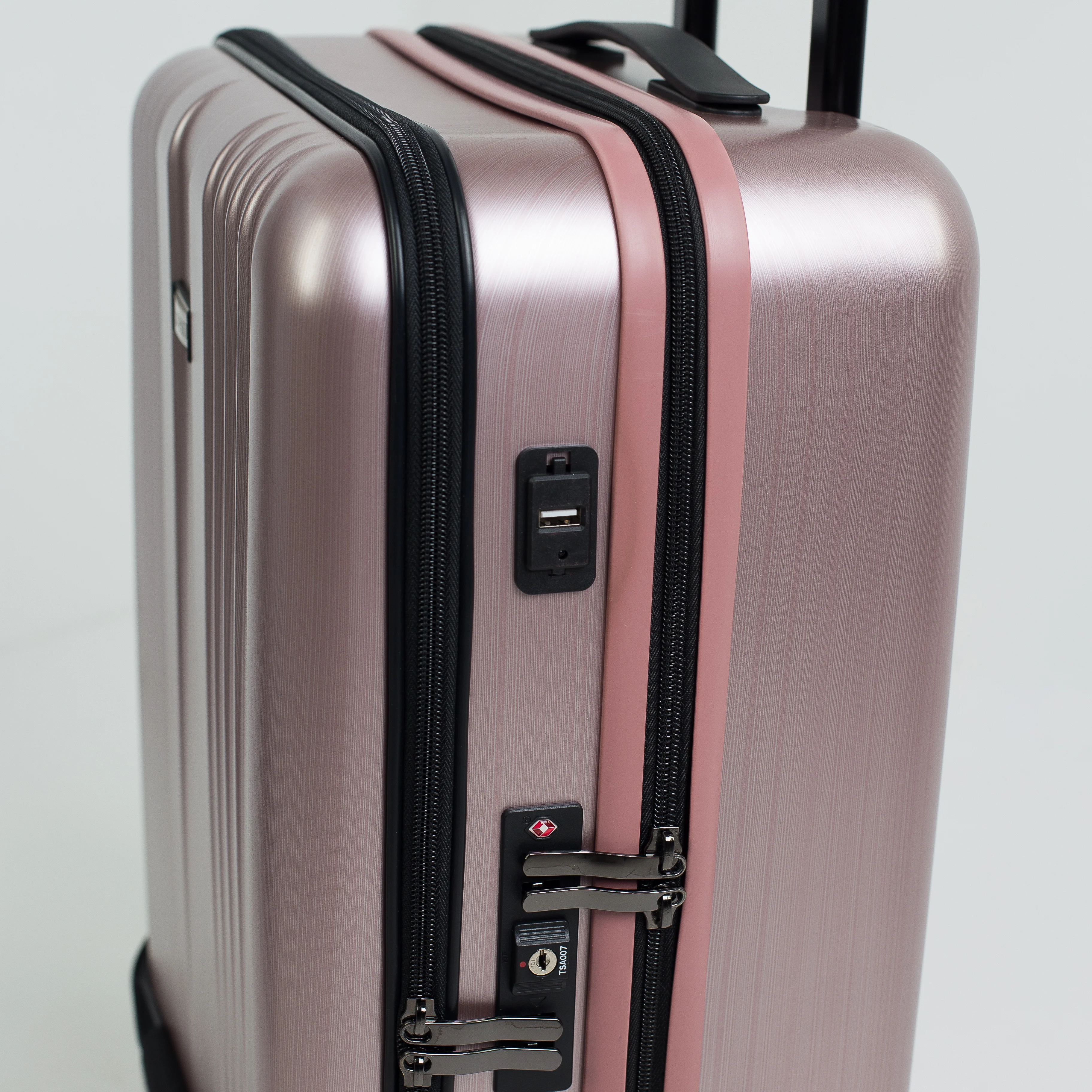 Smart чемодан с USB и отсеком для ноутбука на 4х колесах/ умный чемодан/rare|Чемодан