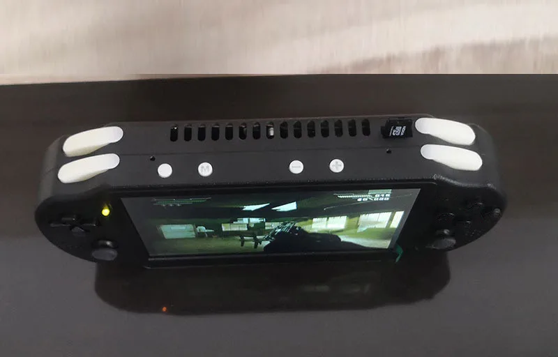 Online Neue Version Dünne 7 Inch IPS Bildschirm Arcade DIY GAME BOY Doppel Joystick Geändert Durch PS2 Motherboard KEINE Raspberry Pi Nicht Simulator