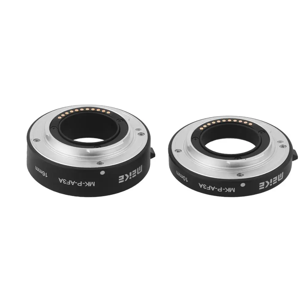 Металлическое макрокольцо Meike AF с автофокусом для Panasonic Olympus M4/3 M43 G2 G3 GH4 GH5 GF3 GF5 GX1 EP1