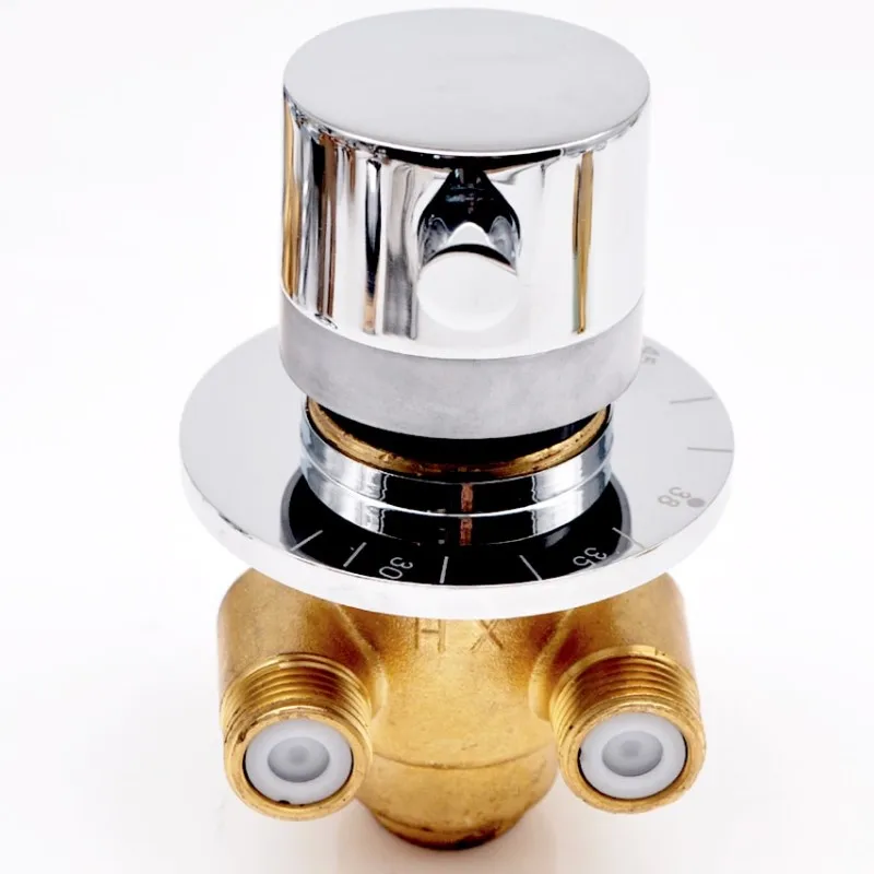 Термостатический смеситель для душевой кабины или панели. Термостат душа. -