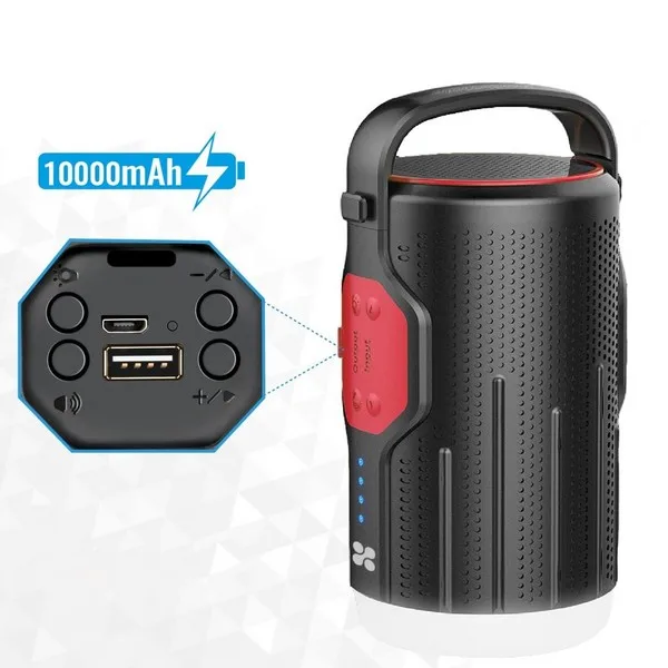 Портативная Bluetooth колонка Promate CampMate-2 (red) | Электроника