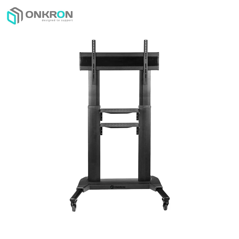 Мобильная стойка ONKRON TS2771 черный | Электроника
