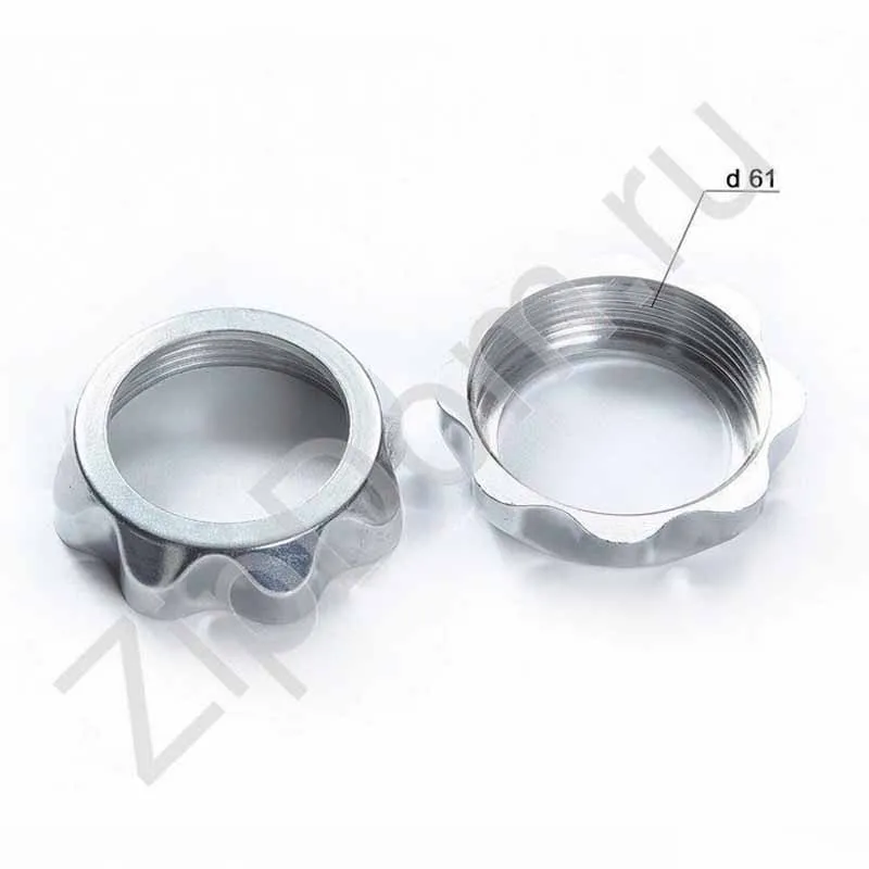 Гайка-флянец зажима решётки мясорубки Помощница Филипс Полярис Мулинекс Редмонд