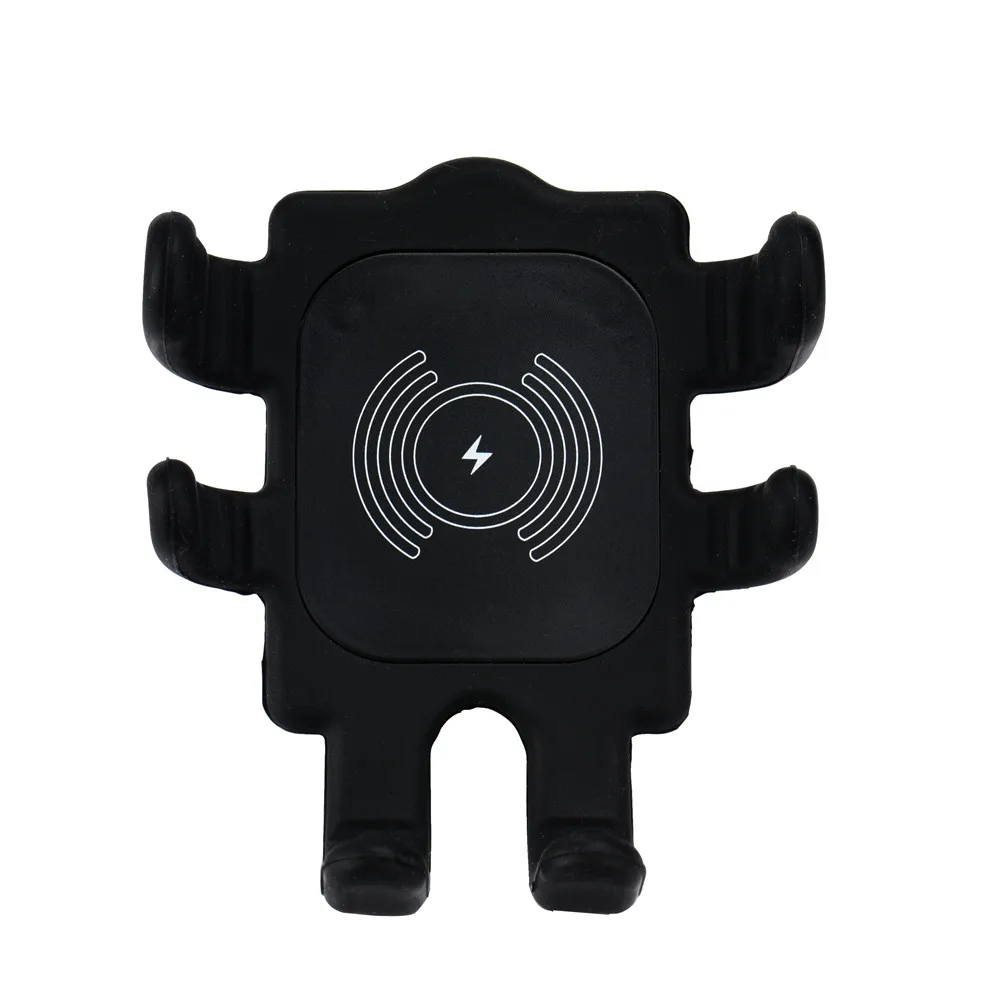 Car Wireless Charger Sensor For Apple iPhone XS Max XR X 8 Plus Samsung Galaxy Note 9 S9 S8 Fast QI Transmitter Holder | Мобильные