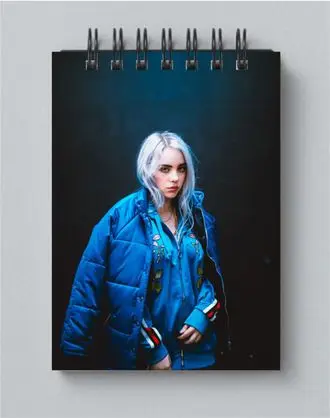 Блокнот Billie Eilish Билли А?йлиш № 7 А6 |