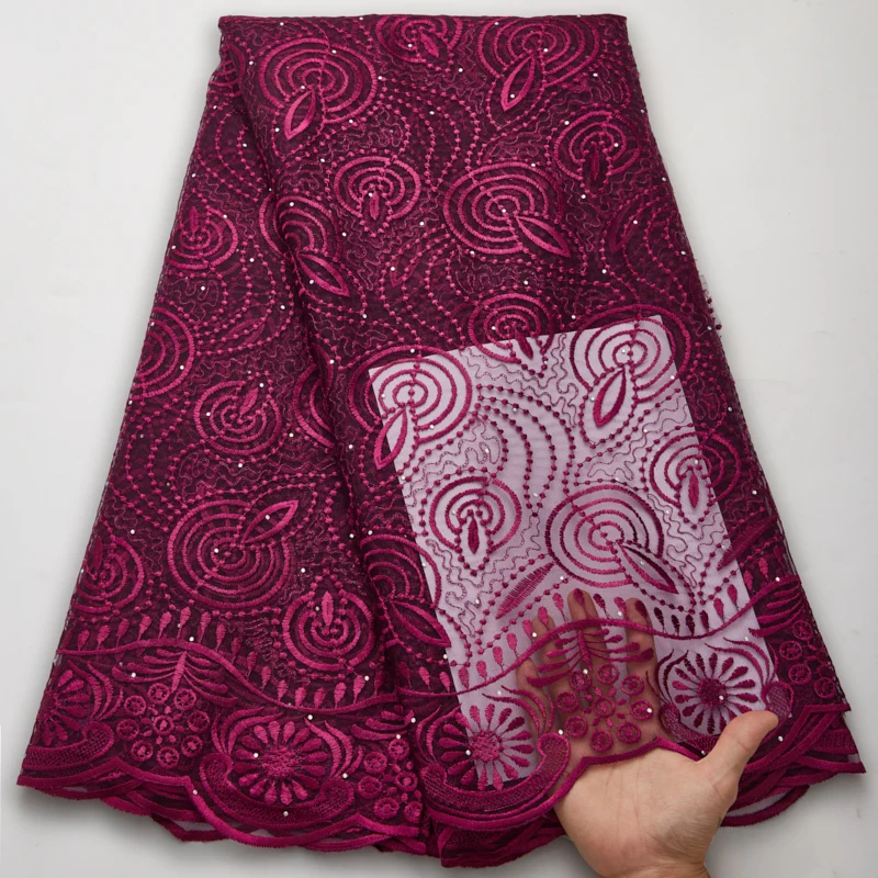 Свадебные материалы Африканское кружево недорогая ткань в наличии французская
