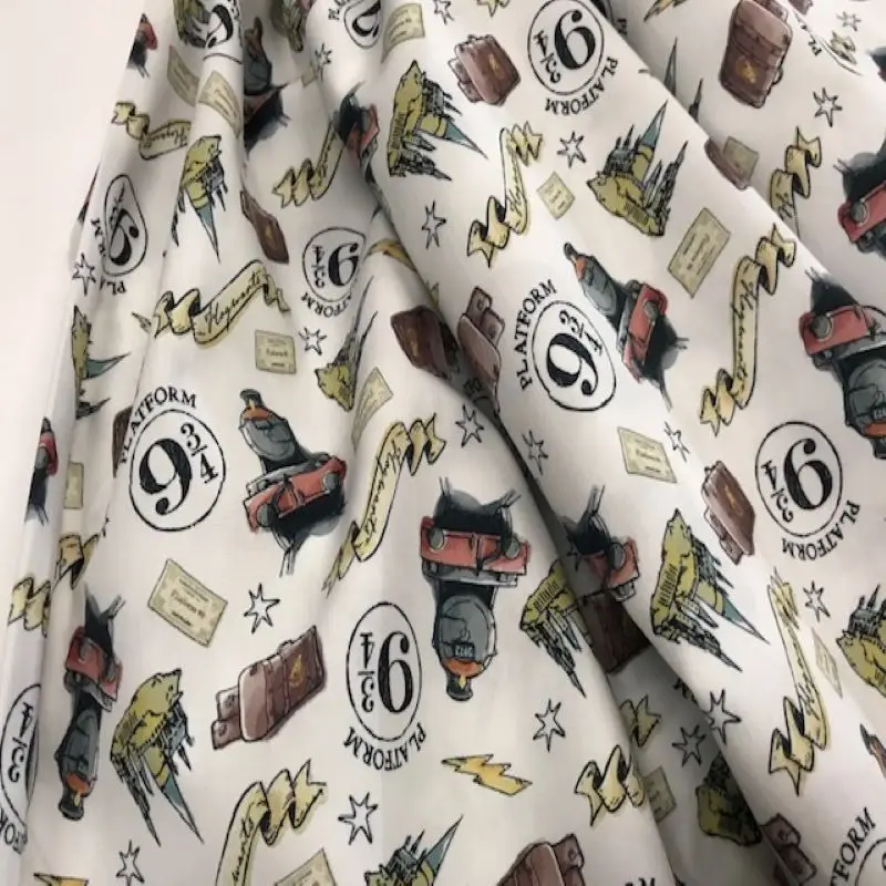 Ткань Гарри могли 100% хлопчатобумажные ткани пленочные по метру 1 метр x 140 см