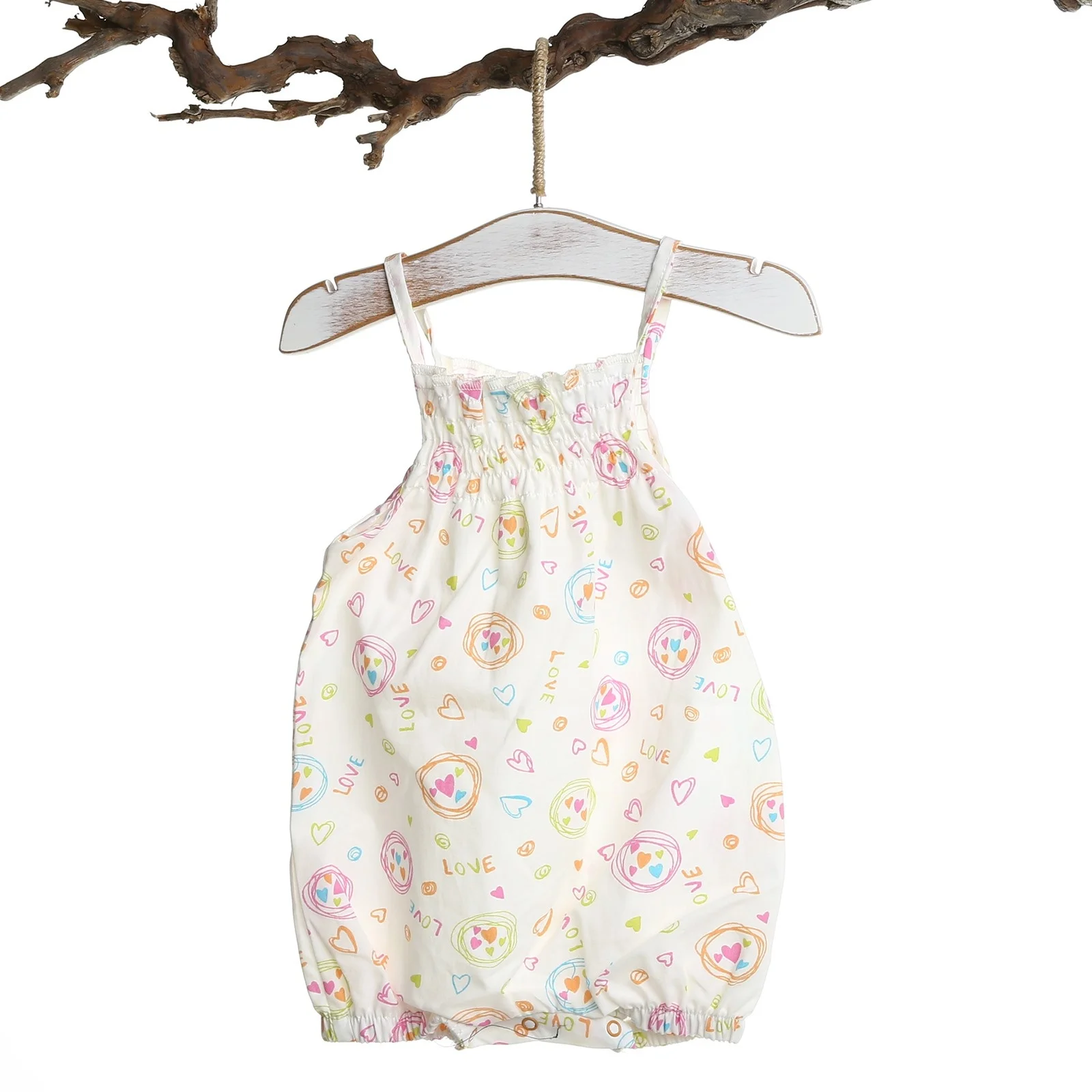 Комбинезон с принтом для маленьких девочек ebek HelloBaby| |