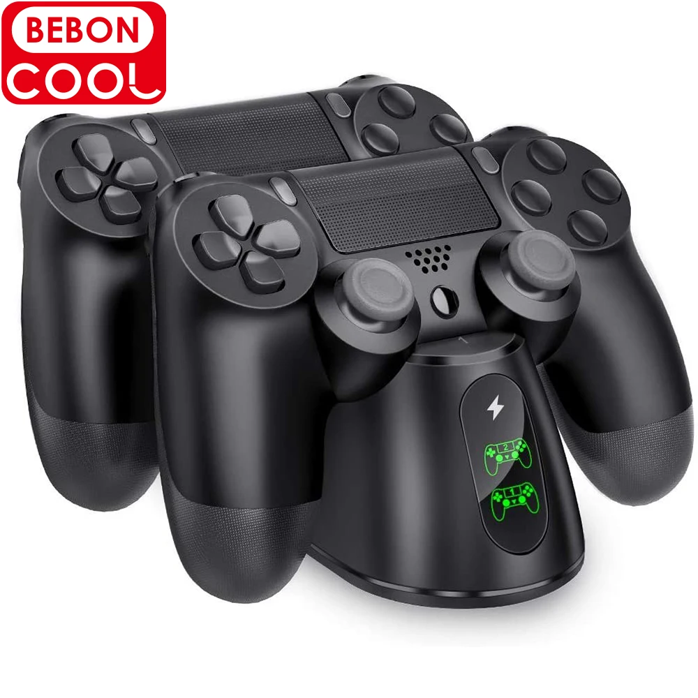 Зарядная док-станция для контроллера PS4 джойстик двойное зарядное устройство