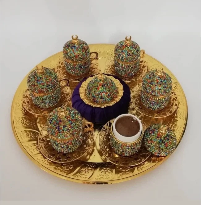 Кофе эспрессо ручной работы аутентичный 2021 Турецкий Арабский Дизайн 6