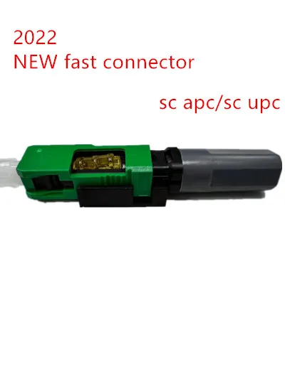 

2022 NEW Hot Selling FTTH Fast Connector FK2308 Project Usable 50mm 0.3db SC APC UPC Fiber Optic Fast Connector cold connnector