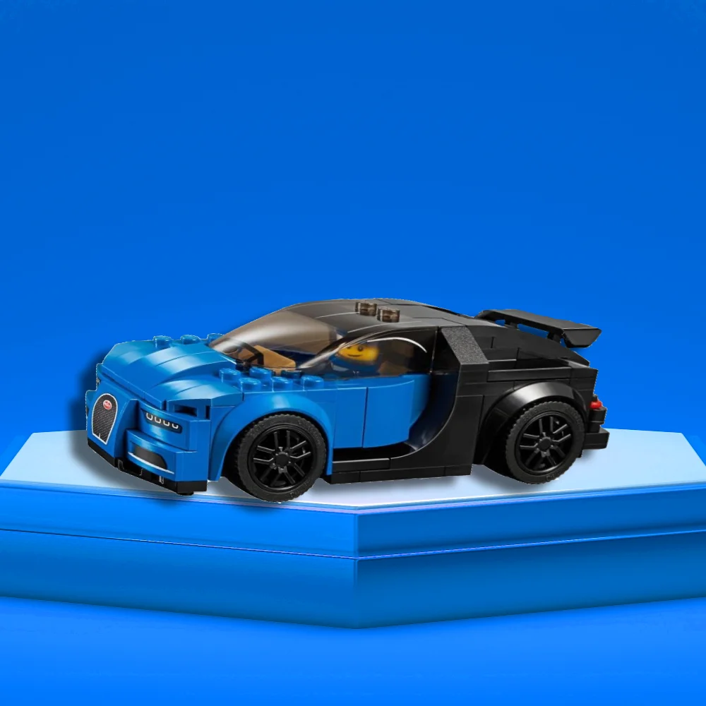 Горячая Распродажа! Новое поступление MOC Bugatti Chiron 181 шт. модель автомобиля