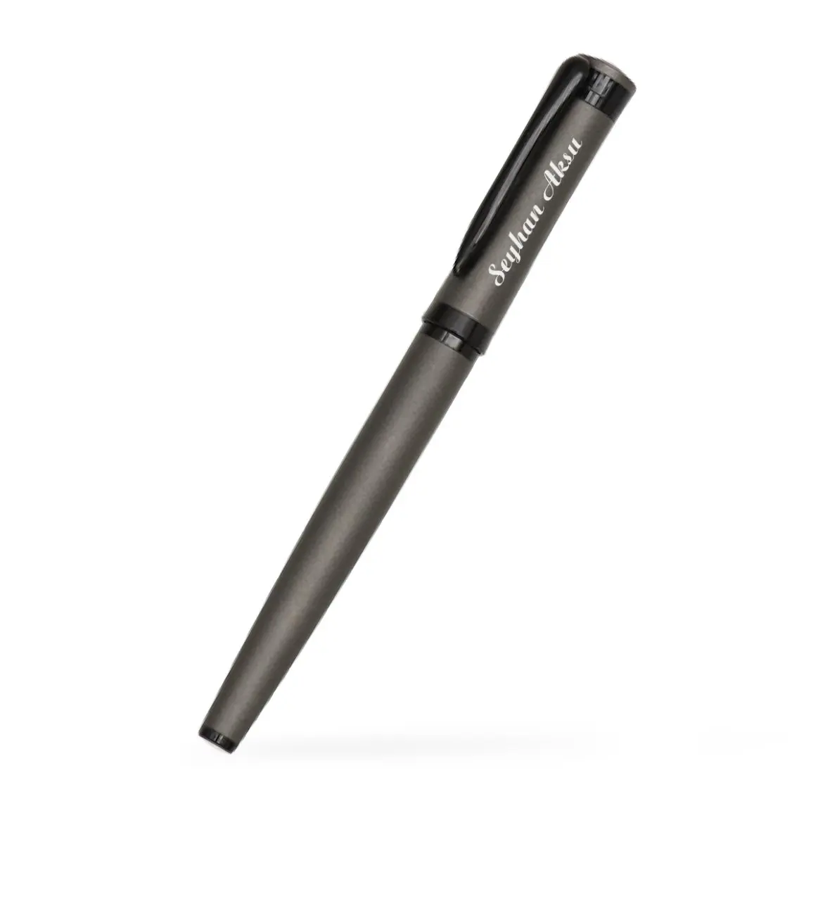 

Personalized Boxed Smoked Roller Ballpoint Pen (Model 1684)