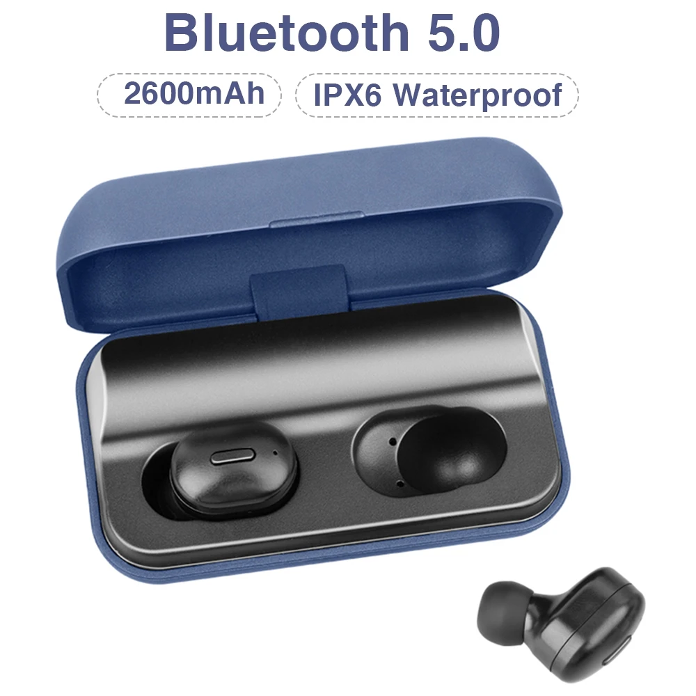 TWS стереонаушники KPHRTEK T1 PRO с микрофоном и зарядным футляром|Наушники гарнитуры| |