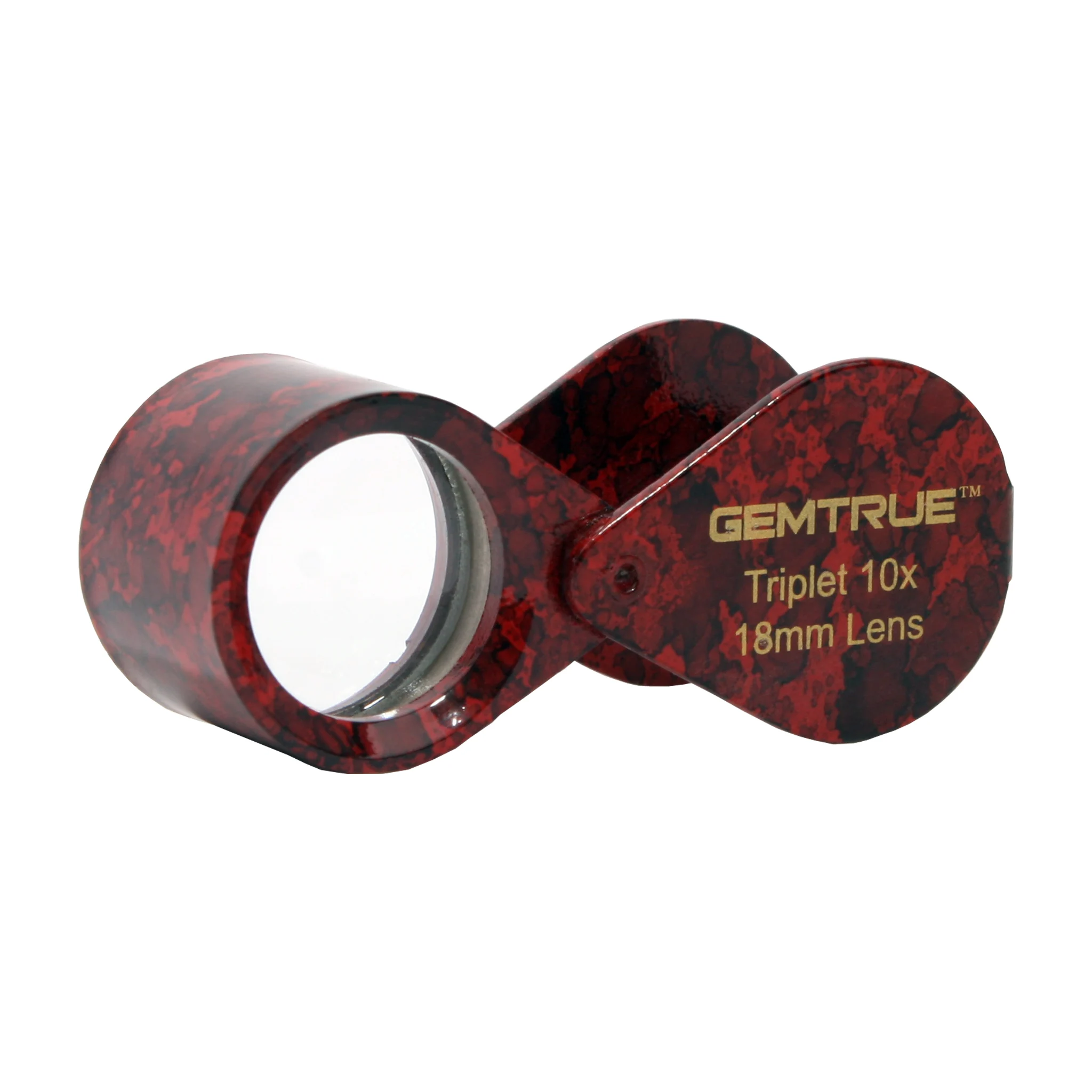 GemTrue новинка рекламные товары 18 мм 10x фотоувеличительное стекло ювелирные