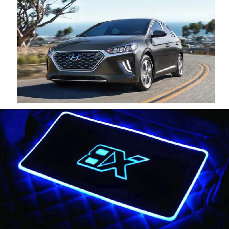 

Intelligent Voice Control Car Mat Lighting For Hyundai entourage equus ioniq kona nexo palisade tiburon venue veracruz xg350