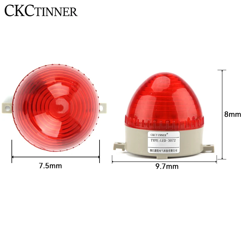 Стробоскопический сигнал Φ 12V 24V 220V