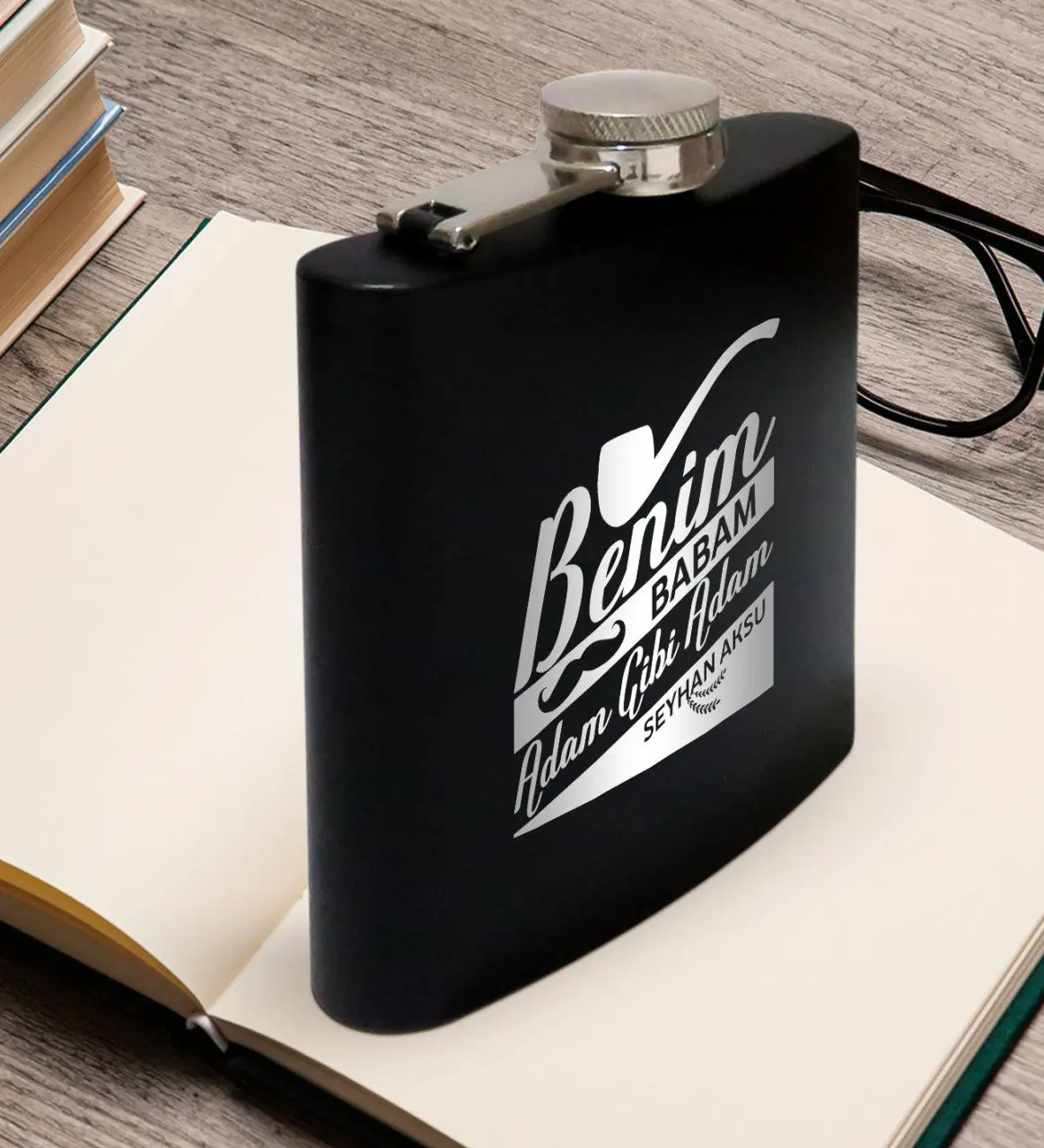 

Персонализированные мой отец как ближним тематические Сталь бутылка для напитков