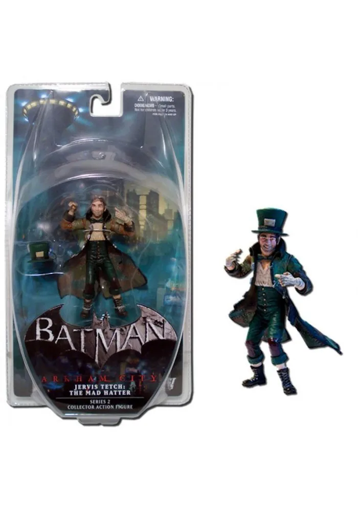 DC VIDEOGAME PS3 xbox BATMAN ARKHAM CITY S.2 Безумный Шляпник фигурка Новинка!|Игровые фигурки и
