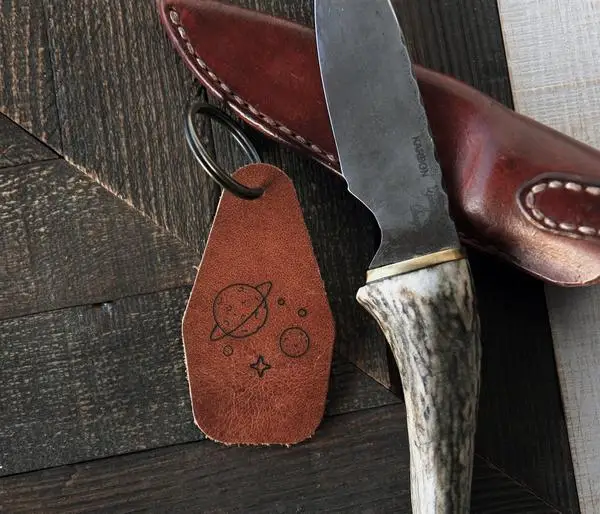 Кожаный брелок Planet 2 шт.| |