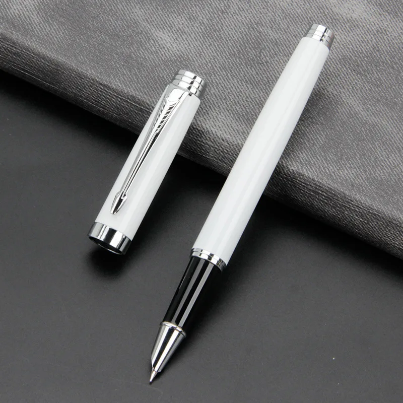 

Metal positive posture fountain pen signature pen art pen office ink bag fountain pen model D-6043