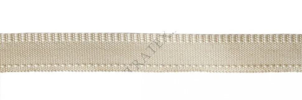 Beige 15mm 15мм Тесьма брючная Ekoflex п/э(намотка 50 метров) черный, белый, бежевый, оливковый, серый цвета, швейная фурнитура - Цвет: Beige 15mm