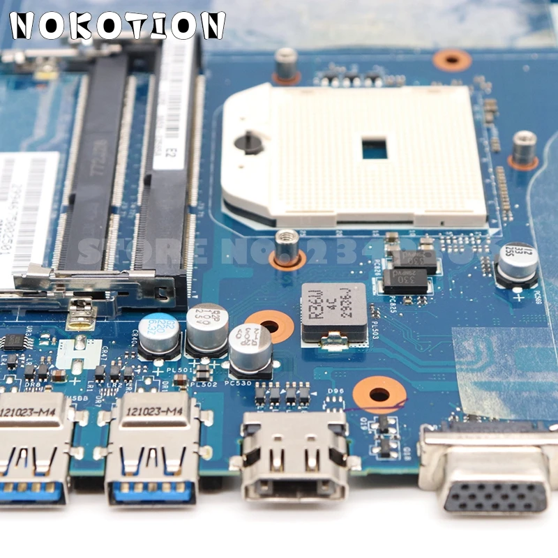 Материнская плата NOKOTION QMLE4 LA 8864P для Samsung NP365 NP365E5C NP355V5C материнская ноутбука разъем