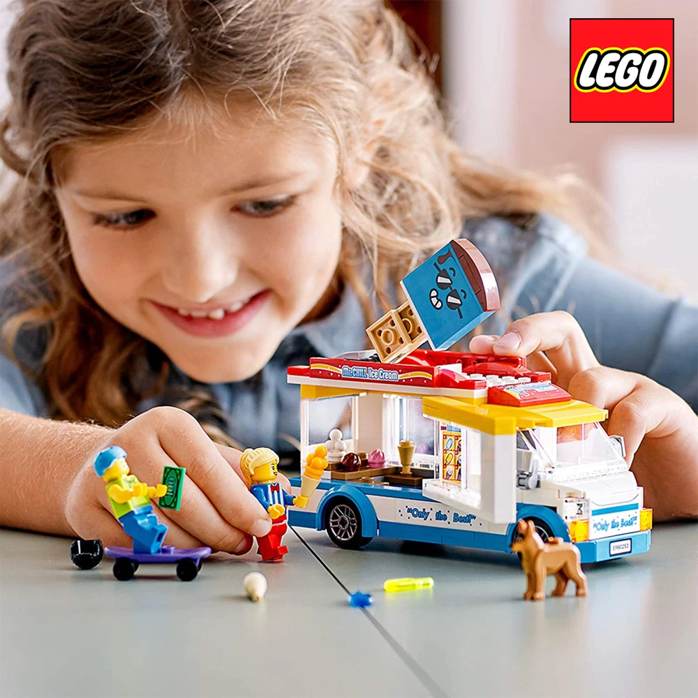 Грузовик для мороженого LEGO City 60253 оригинал детей новая игрушка подарок на день