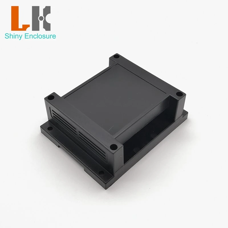 

115x90x40 мм LK-PLC01 пластиковый ПЛК Din-рейка, пластиковый промышленный блок управления, чехол, корпус из АБС-пластика на Din-рейку для печатной платы