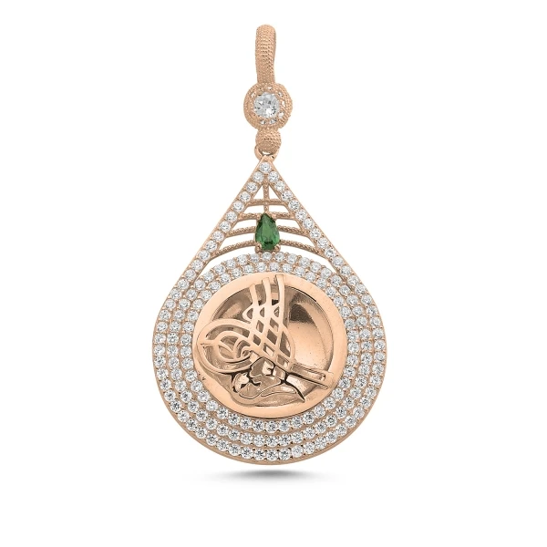 

Серебряный 925 пробы циркониевый фианит османский кулон