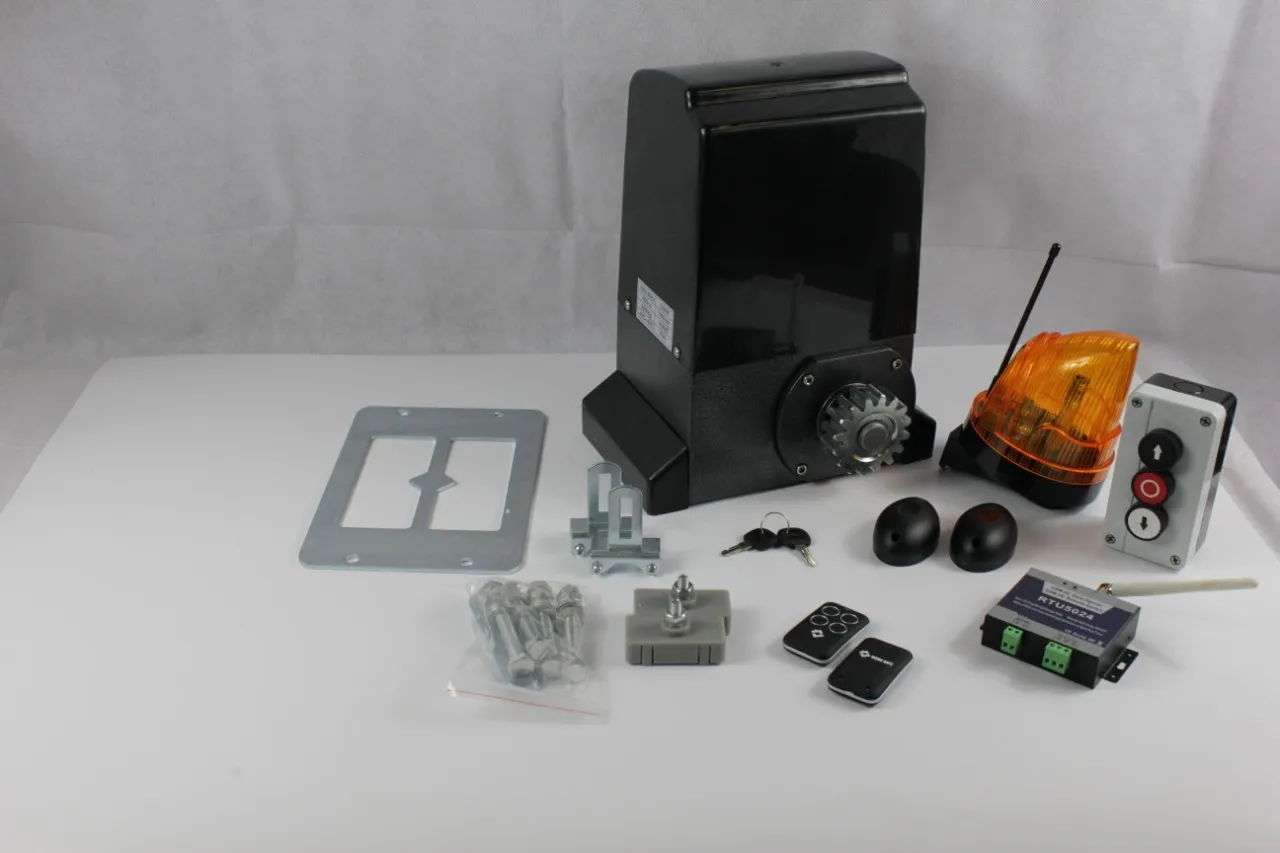 JY 2000ACP Комплект привода для откатных ворот с блоком управления и 2 пультами