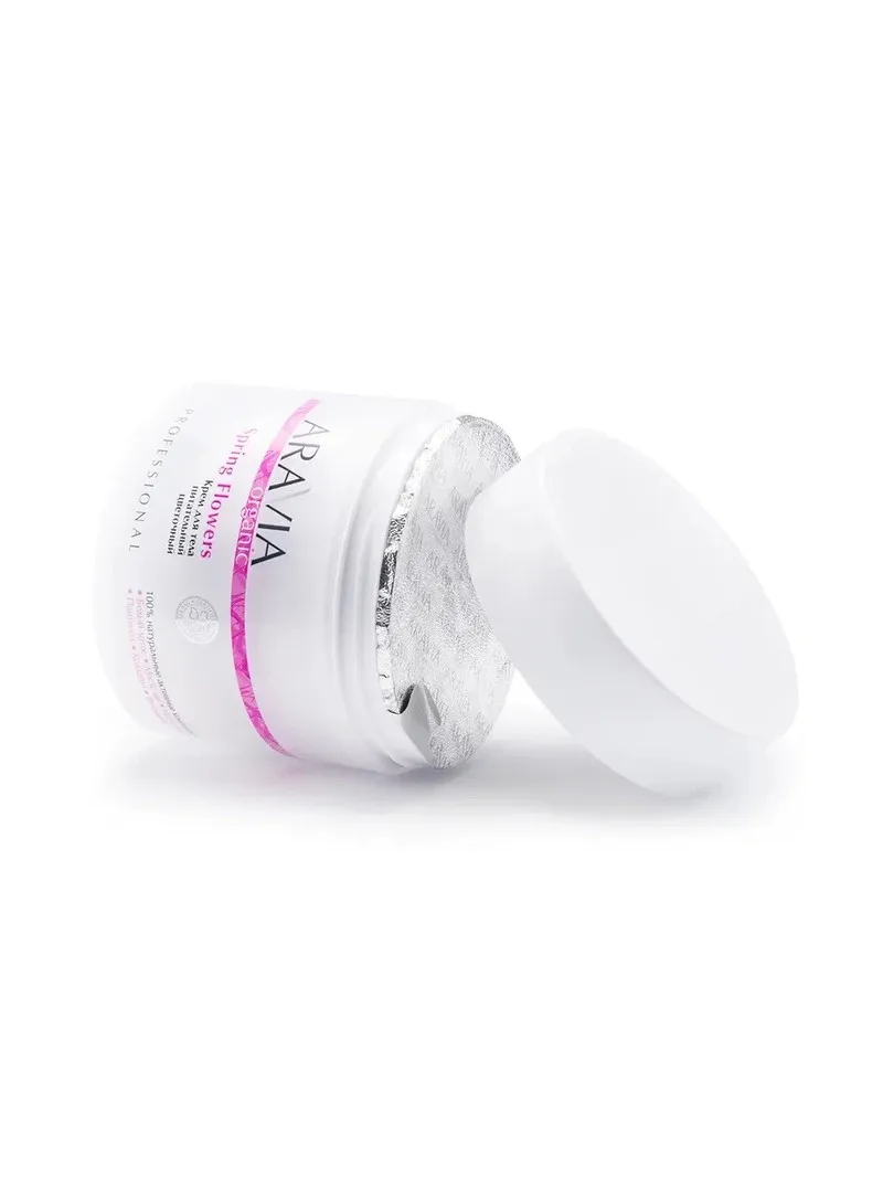 ARAVIA Organic Крем для тела питательный цветочный Spring Flowers 300 мл |