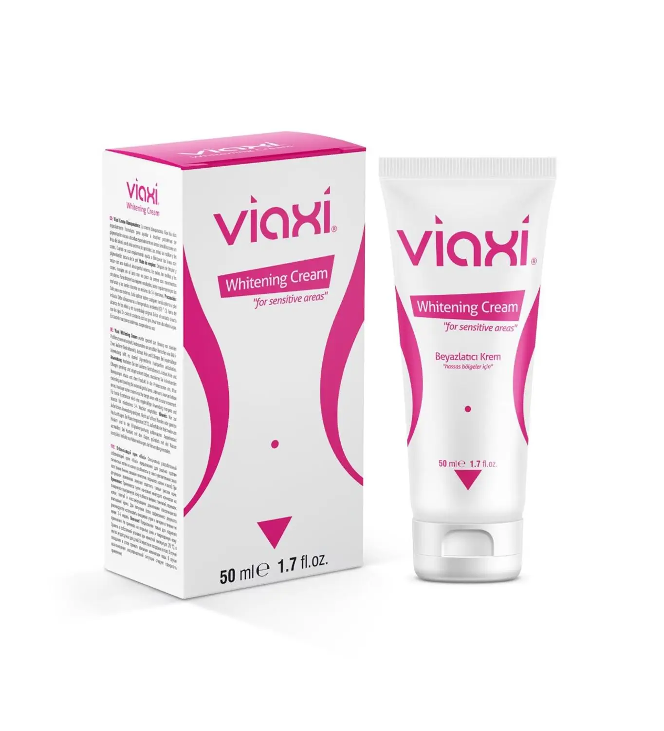 Отбеливающий крем Viaxi для ухода за кожей 50 мл отбеливающий Осветляющий области