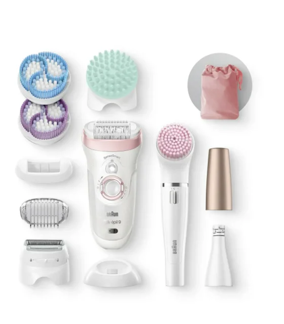 Braun9985 шелк эпил 9 Sensosmart Teknoloji Islak Ve Kuru epilve G zellik Seti 8|Покрытие воском| |