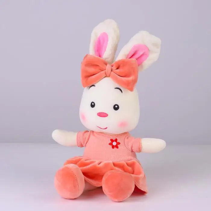 Soft toy &quotbunny Bow's color mix | Игрушки и хобби