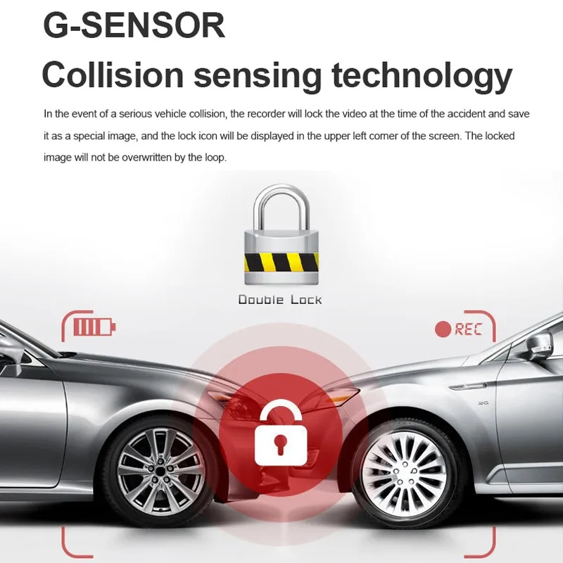 Новый Автомобильный видеорегистратор ADAS Wi-Fi для Android USB с углом обзора 170 ° и