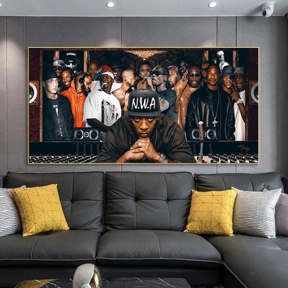 Художественная Картина на холсте в стиле хип-хоп постеры и принты истинные