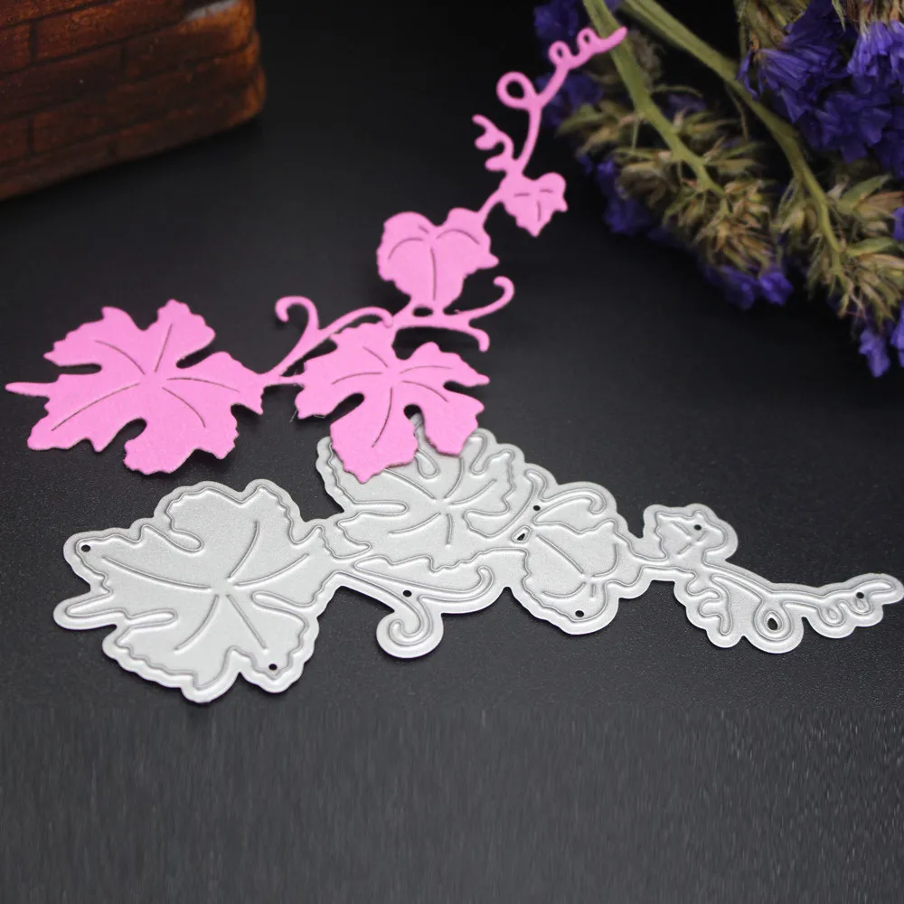 Металлические Вырубные штампы для рукоделия форма вырезания винограда