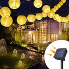 Vimite Солнечный светодиодный Фонари лампы гирлянды светодиодные фонари на солнечных батареях, волшебная лампа, наружное освещение для сада, забора, двора свадебный Декор подарок