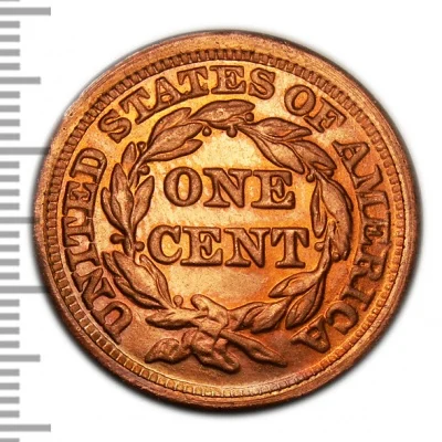 Монета 1 цент 1849 года США Liberty копия медь UNC арт. 17-4426 |