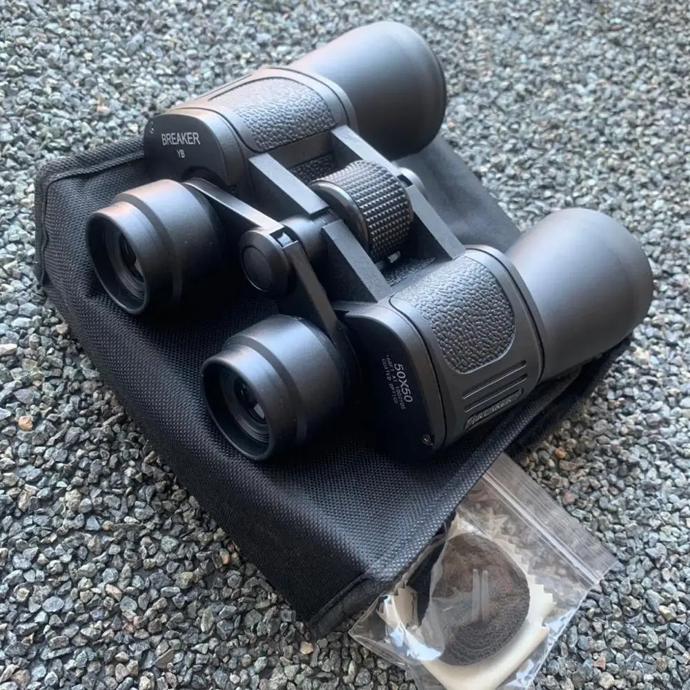 Бинокль 50x50 HD с фиксированным зумом высокое разрешение для охоты рыбалки туризма